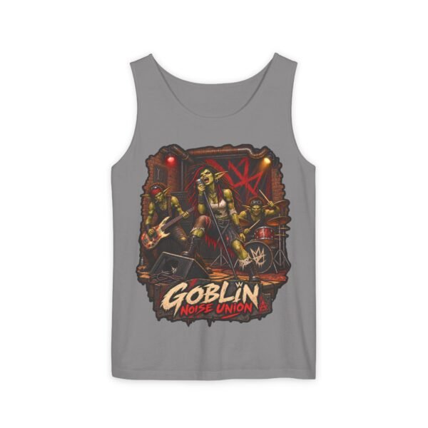 Goblin Noise Union Band Tank Top — Punk Rock Concert Graphic Tank