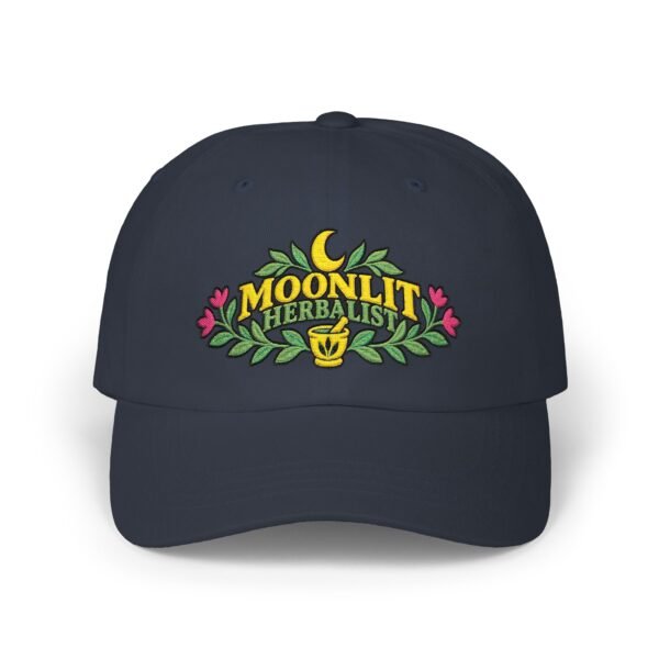 Dad Cap — Moonlit Herbalist Floral Embroidered Hat