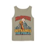 No Office Outranks The Public Tank Top — Voting Rights Graphic Tank
