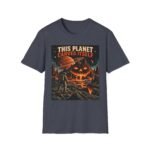 This Planet Carves Itself Graphic T-Shirt – Retro Space Explorer Tee