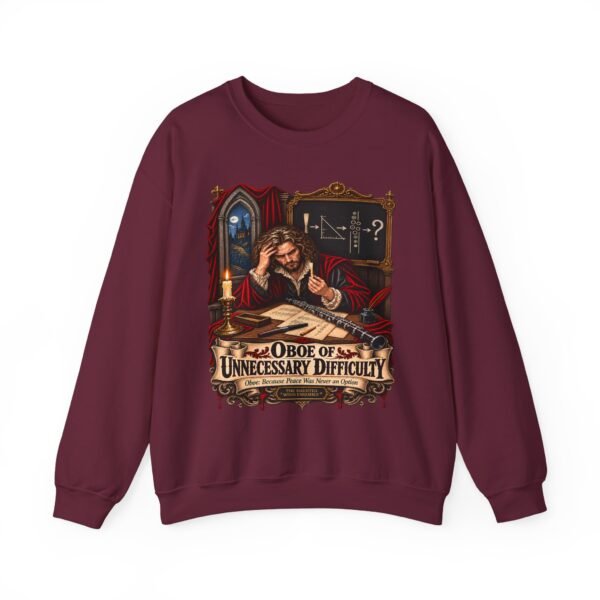 Oboe of Unnecessary Difficulty Crewneck Sweatshirt