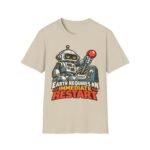 Robot 'Earth Requires an Immediate Restart' T-Shirt