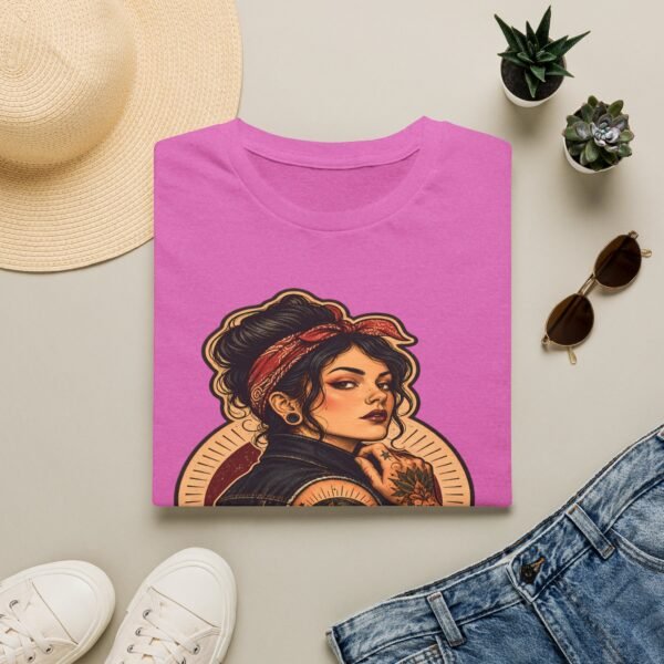 Tattooed Rosie Tee — "A Life in Linework" Graphic T-Shirt