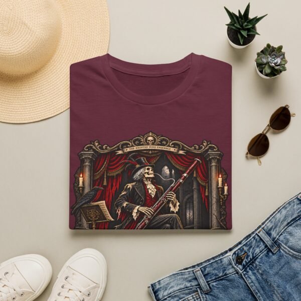 Bassoon Damned T-Shirt — Gothic Skeleton Musician Graphic Tee