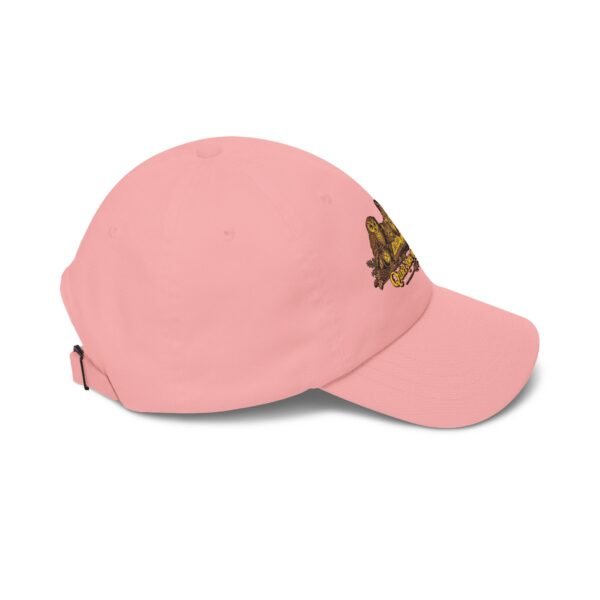 Dad Cap — “Quiet Paws, Open Pages” Cat & Owl Reading Embroidered Hat