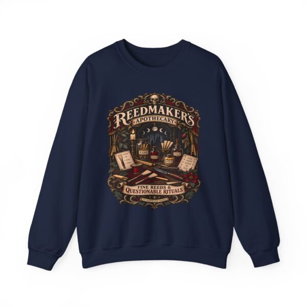 Sweatshirt — Reekmakers Apothecary Vintage Witchy Design: "Questionable Rituals" Crewneck