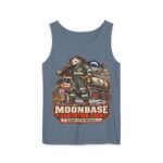 Moonbase Sanitation Crew Tank Top — Retro Space Janitor Graphic