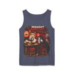 Midnight Ramen Shift Tank Top — Anime Night Owl Graphic Tank