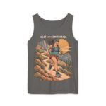 Trail Runner Tank Top — "Head to the Switchback" Desert Running Graphic