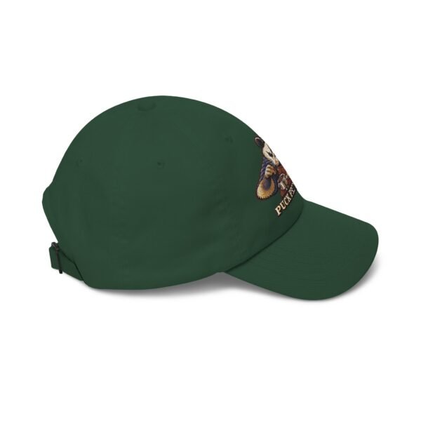 Puck Prep Crew Dad Cap — Embroidered Hockey Raccoon Baseball Hat