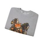 Questing Past Curfew Crewneck Sweatshirt — Fox Adventurer & Crow RPG Graphic