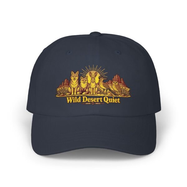 Dad Cap — Wild Desert Quiet Embroidered Coyote Hat