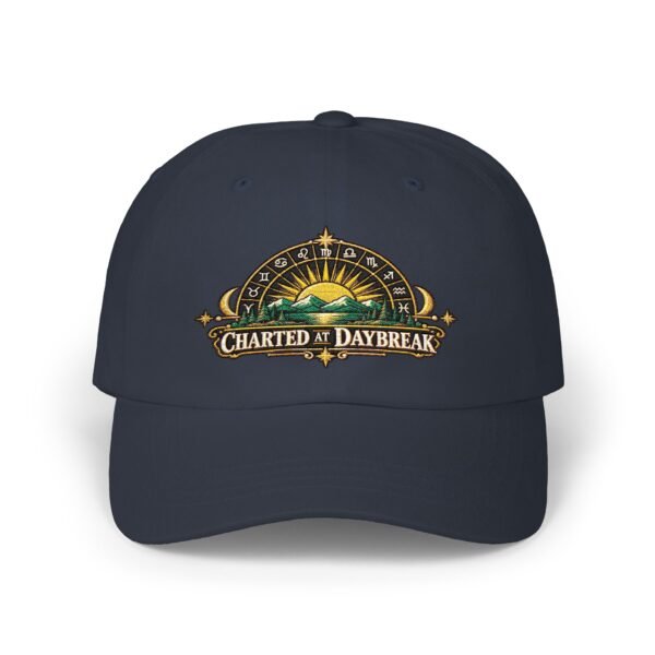 Charted at Daybreak Embroidered Dad Cap