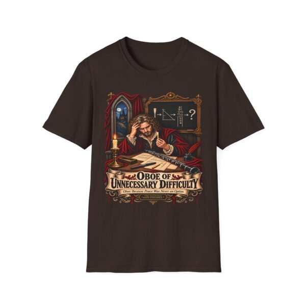 T-Shirt — Oboe of Unnecessary Difficulty Vintage Musician Tee